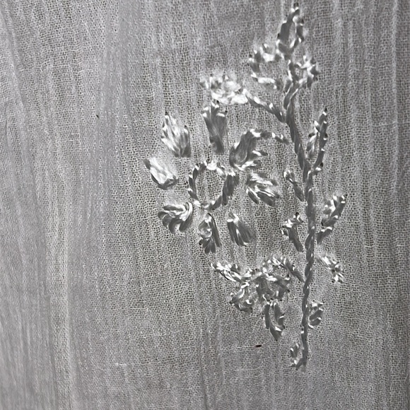 KARMA HIGHWAY , One size beach cover . Sheer ,embroidered,NWT, PTP 19 “ Med,Sm - Picture 13 of 13